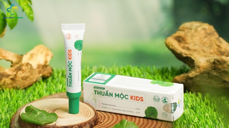 Kem bôi da Thuần Mộc Kids là sản phẩm chăm sóc da cho trẻ em