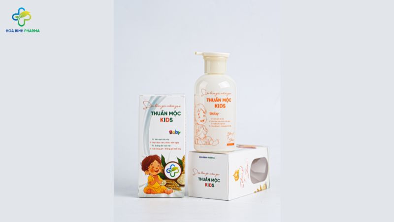 Sữa tắm Thuần Mộc Kids dịu nhẹ và dưỡng ẩm cho làn da bé yêu