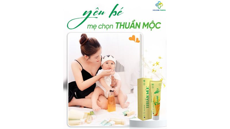 Kem bôi da Thuần Mộc là không chứa corticoid, phù hợp cho trẻ nhỏ, phụ nữ mang thai, người có làn da nhạy cảm hoặc dị ứng