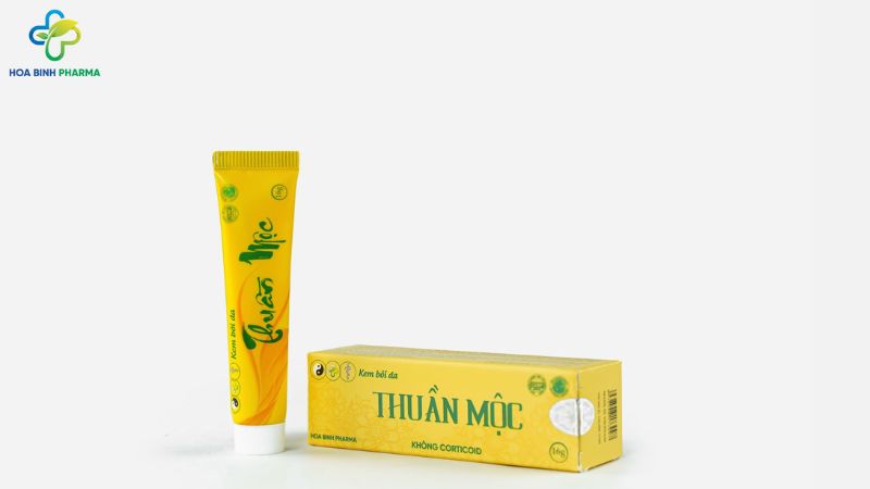 Kem bôi da Thuần Mộc mang lại cảm giác mát dịu tức thì, làm dịu nhanh các vùng da bị kích ứng