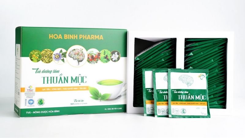 Trà Dưỡng Tâm Thuần Mộc chính là giải pháp phù hợp giúp làm dịu tinh thần, hỗ trợ ngủ ngon, từ đó góp phần ổn định nội tiết và làm giảm các phản ứng viêm trên da